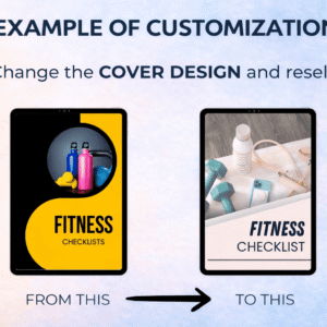 Done For You Fitness Checklist: Rebrand & Resell Instantly