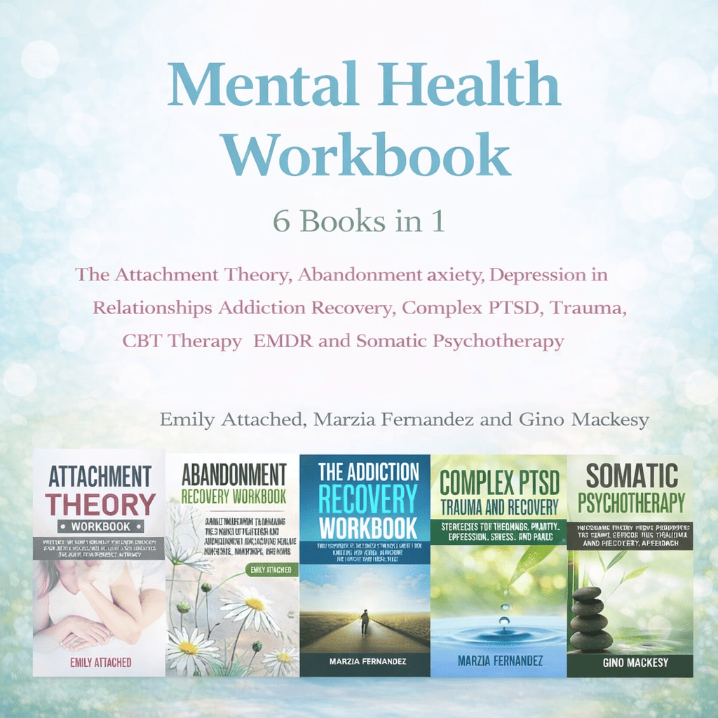 Mental Health Workbook 6 Books in 1 The Attachment Theory, Abandonment Anxiety - Image 2
