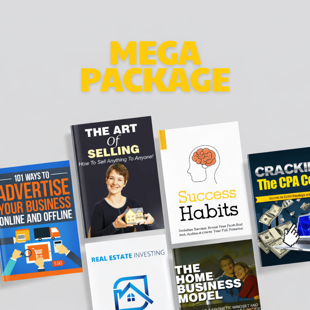 PLR Over 500 Premium Business eBooks Pack Collection + GRATIS Business Emails Pack