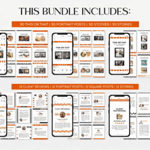 The Ultimate Fitness Social Media Bundle: 1100+ Instagram Templates (PLR & MRR)