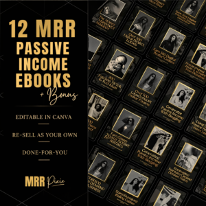MRR Passive Income eBook Bundle, master resell rights