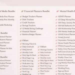 Done For You 2026 2027 Planners Journals Trackers 14500 Pages Editable Canva Designs Printables DIY PLR Products Master Resell Rights MRR